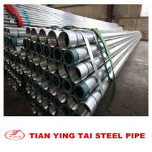 Tubo de acero galvanizado de alta capa de zinc